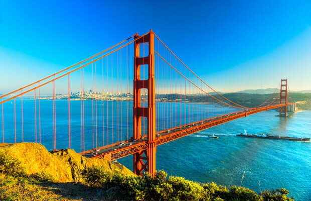 Cross the Golden Gate Bridge