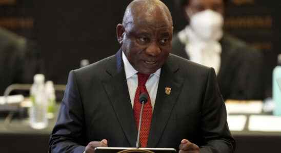 Cyril Ramaphosa in London for Charles IIIs first state visit