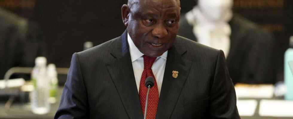 Cyril Ramaphosa in London for Charles IIIs first state visit