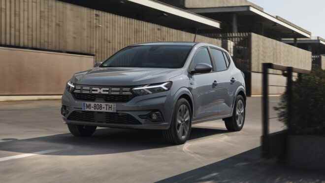 Dacia Sandero family with new logo is on sale in