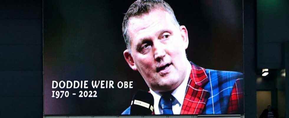 Doddie Weir rugby player and symbol of the fight against