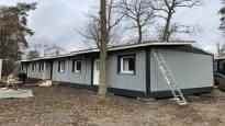 Finland delivered the first temporary housing to Ukraine