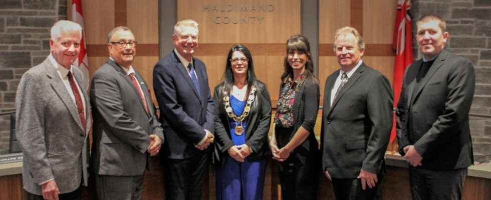 Haldimand mayor promises to work toward a better future