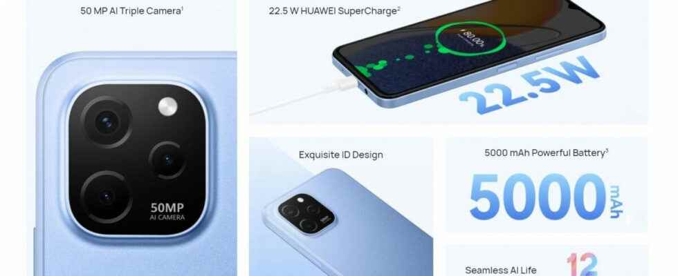 Huawei Nova Y61 introduced features and price