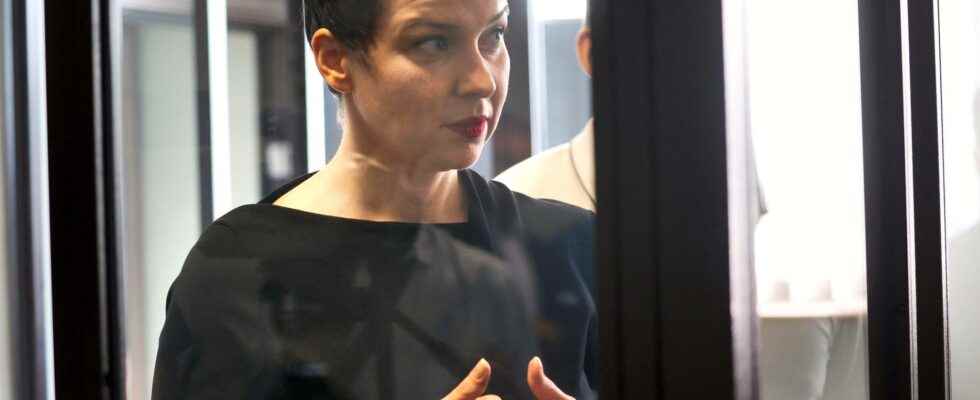Imprisoned Kolesnikova is said to be in intensive care