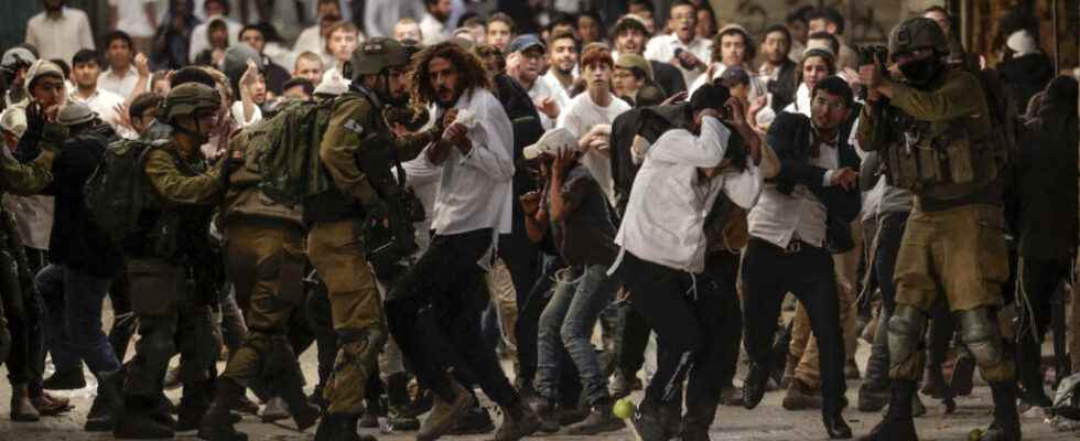 In the West Bank the behavior of Israeli soldiers raises