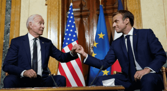 In the spotlight Emmanuel Macron on a state visit to