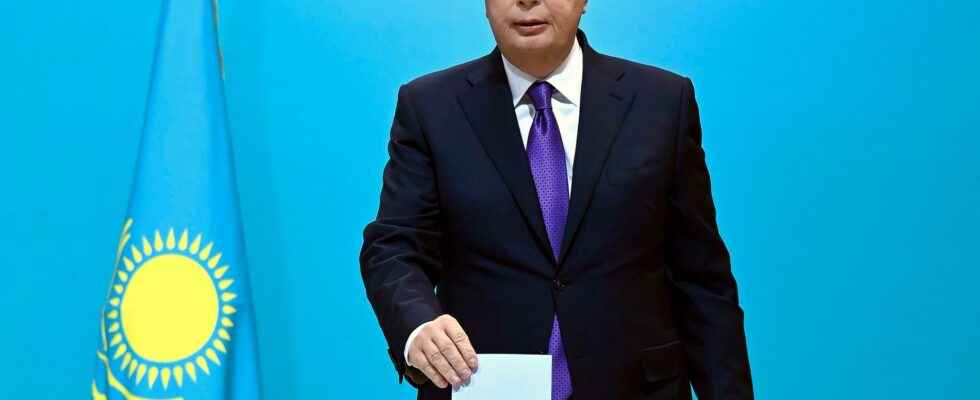 Incumbent President of Kazakhstan towards victory