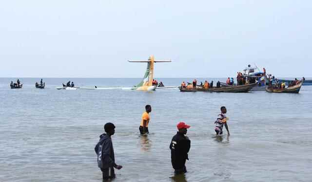 It was submerged Death toll rises in plane disaster in