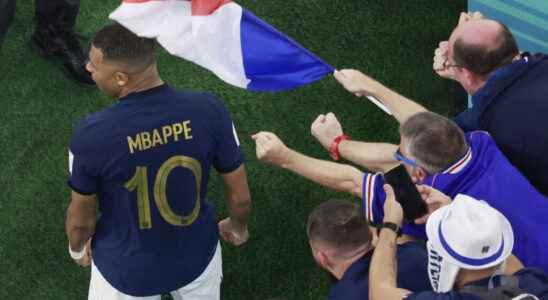 Kylian Mbappe boss size against Denmark
