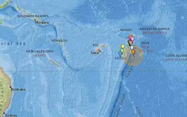 LAST MINUTE 75 magnitude earthquake in Tonga Tsunami warning