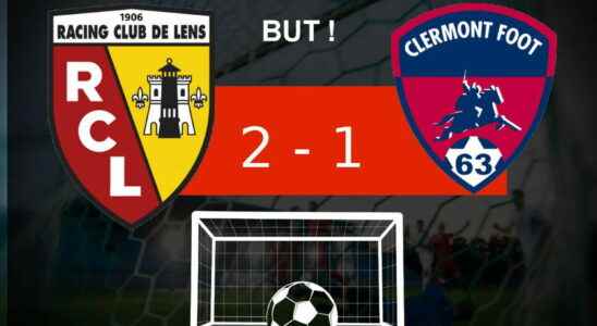 Lens Clermont RC Lens can believe it the match