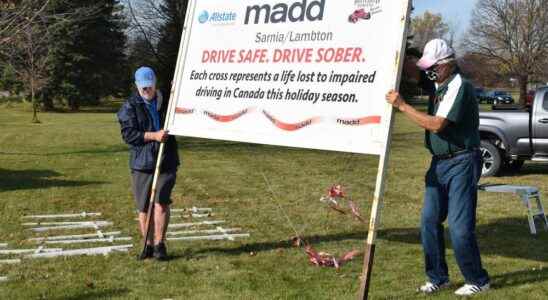 MADD chapter looking for volunteers white cross campaign beginning saturday