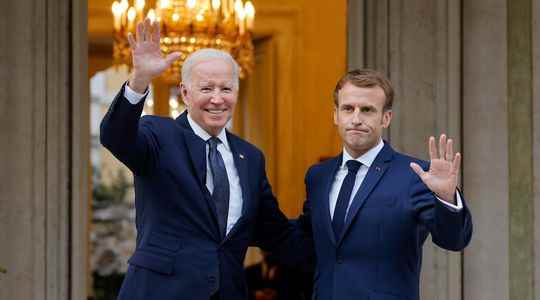 Macron in Washington between political unity and economic friction