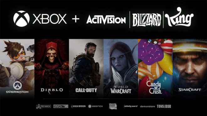 Microsoft will be examined in detail on the Activision Blizzard