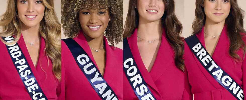 Miss France discover the official portraits of the 2023 candidates