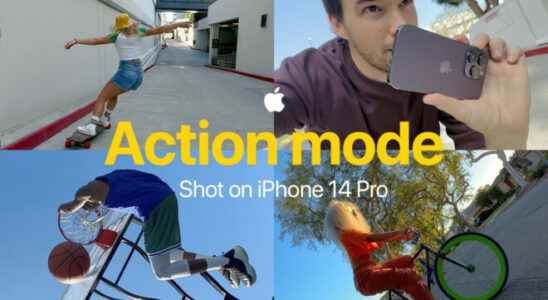 New video introducing the motion mode of the iPhone 14