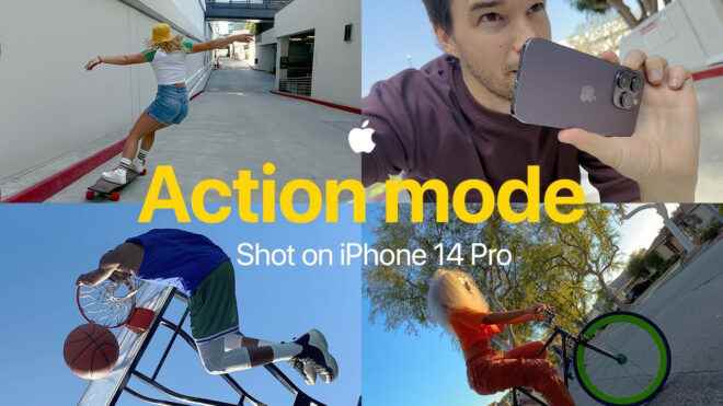 New video introducing the motion mode of the iPhone 14