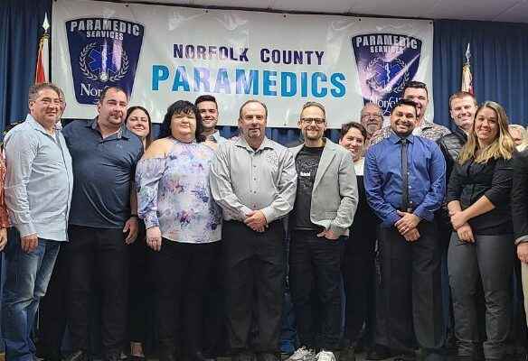 Norfolk County Paramedic Services holds first awards ceremony