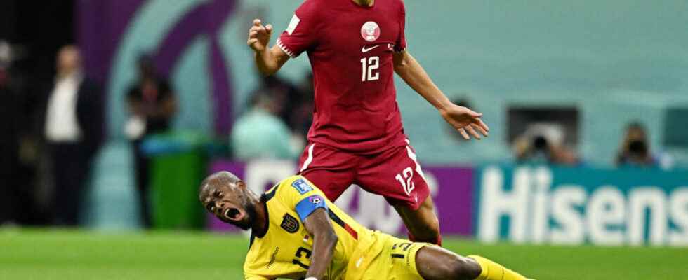 Qatar did not play their football at the opening of