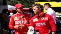 Sebastian Vettel uttered the arresting words after hearing the important