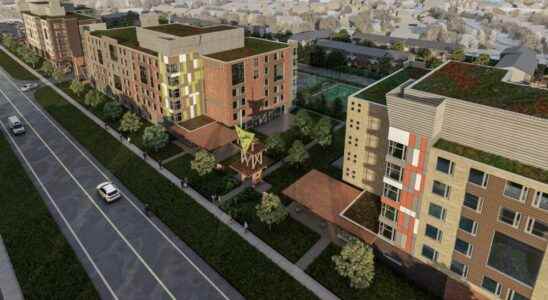Social housing milestone Plans for citys first build in 50