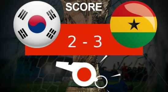 South Korea Ghana the Republic of Korea falls the