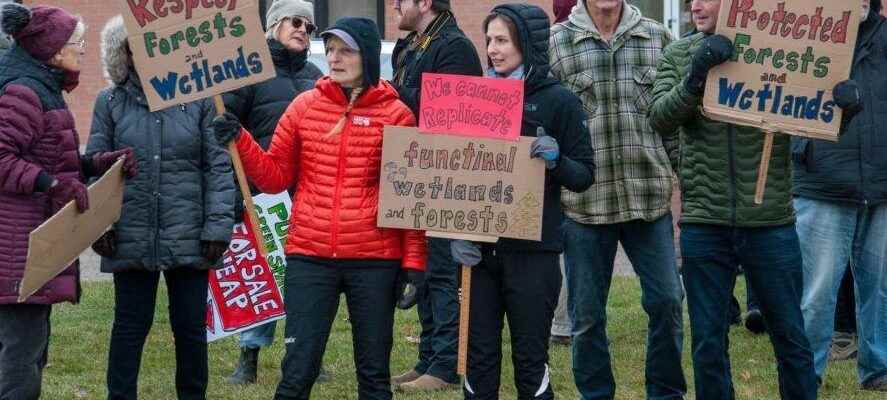 Stratford activists take aim at Bill 23 as protests move