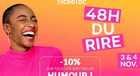 The 48 hours of laughter Ticketac promotions on comedy shows