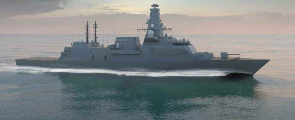 The British buy five new frigates