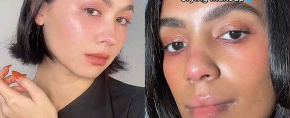 The crying make up the beauty trend that sublimates sadness