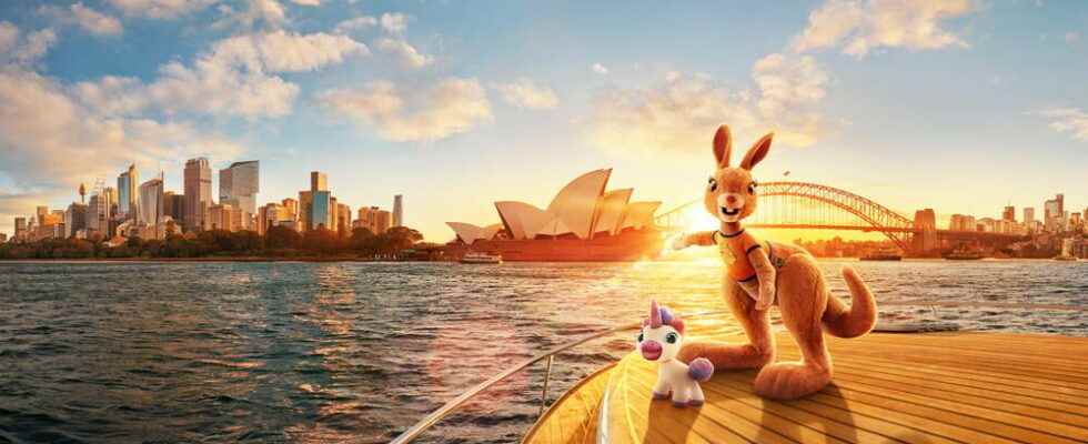The new animated film from Australia inspires with a star