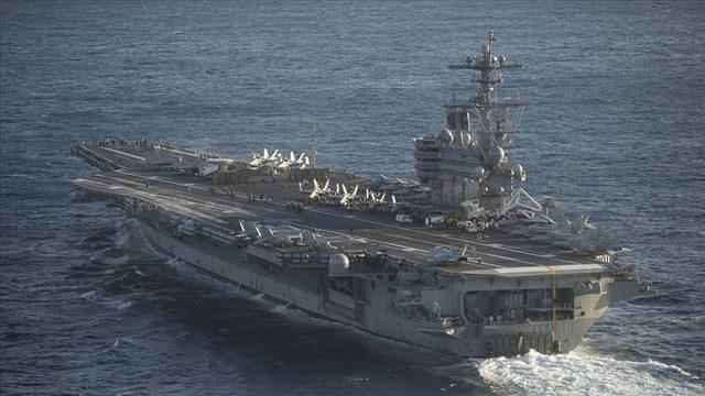 They made a show of strength with aircraft carriers Dangerous