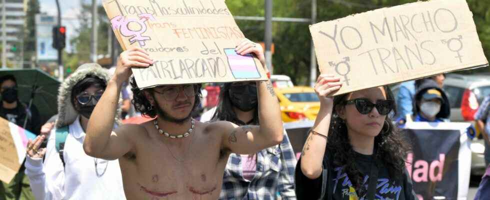 Trans women led LGBTQ demonstration in Ecuador