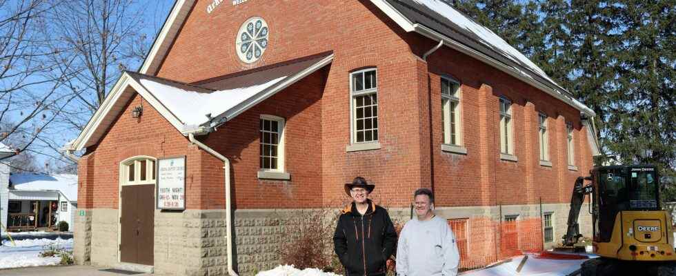 Upgrades to historic Arkona church include a new lift