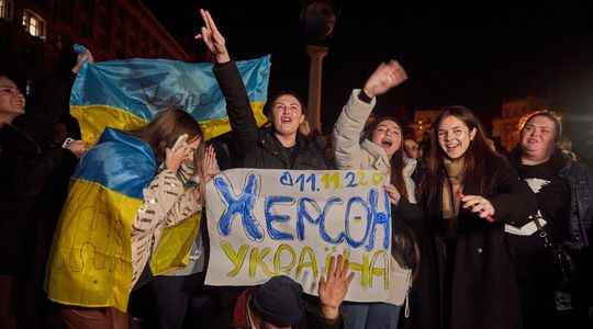 War in Ukraine the country celebrates the recapture of Kherson