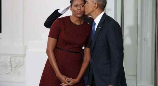 When Michelle Obama spoke break with Barack