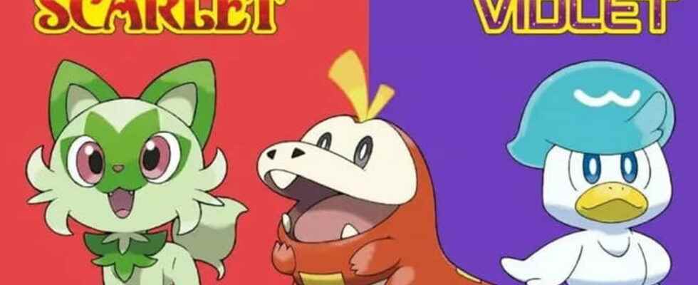 Which starter to choose in Pokemon Scarlet and Violet Update