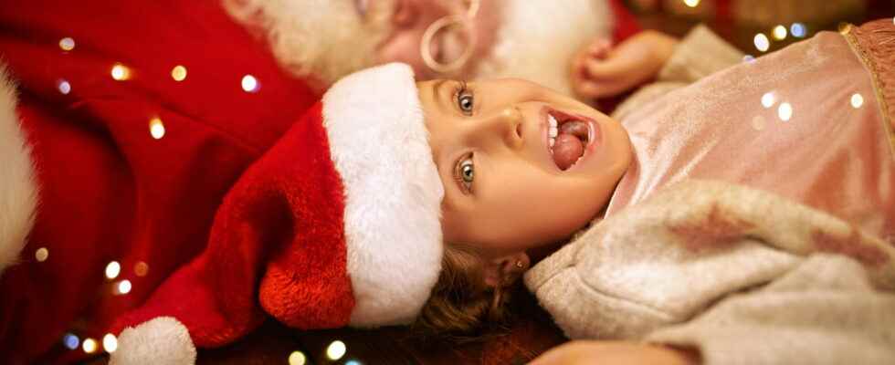 Why are some children afraid of Santa Claus