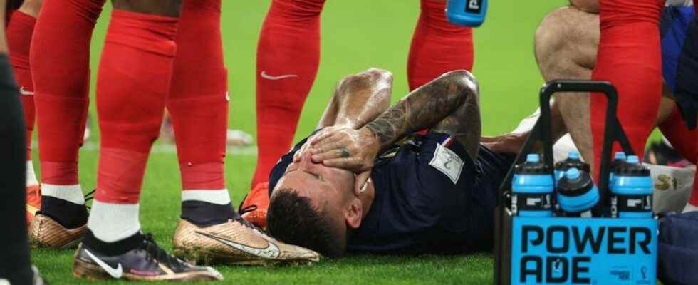 World Cup Lucas Hernandez forfeited after cruciate ligament rupture