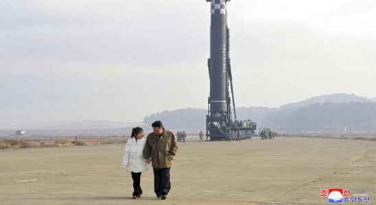 a North Korean staging and a message to the world