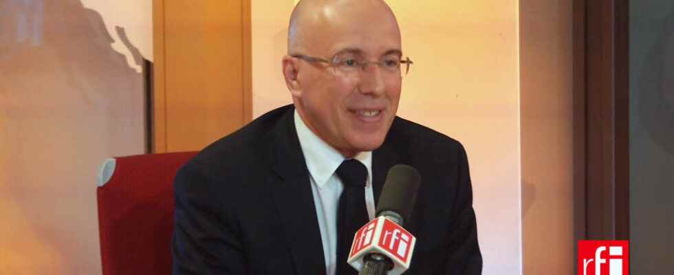 deputy LR Eric Ciotti denies accusations of a dubious combination