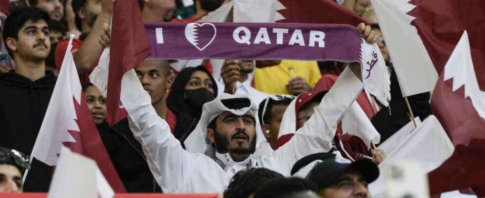 in Qatar disappointment measured after the elimination of the national