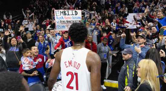 record performance of Cameroonian Joel Embiid in the NBA