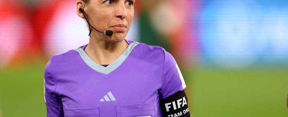 the French Stephanie Frappart first woman to referee in a