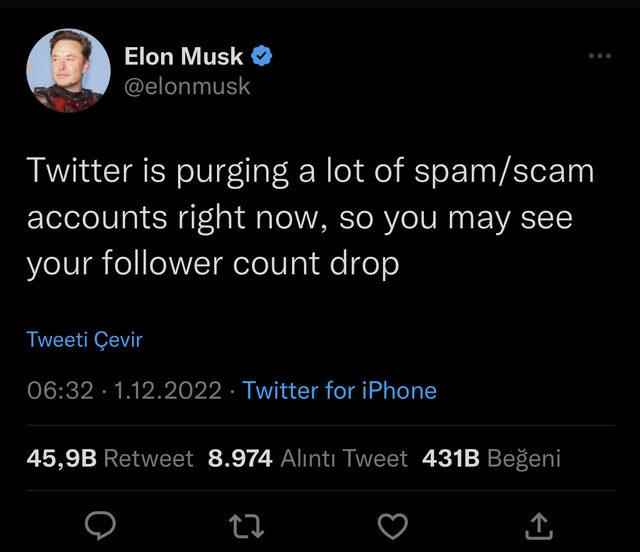 Tweet Musk