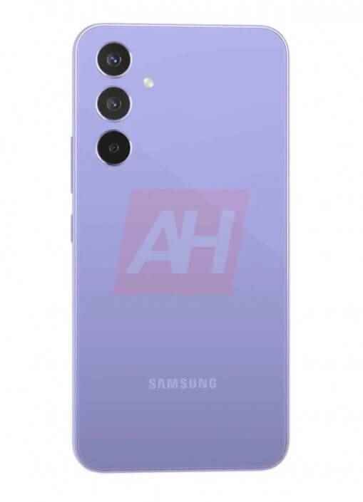 1672501522 663 New Samsung Galaxy A54 leaked in four color options