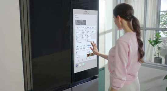 32 inch touch screen smart fridge