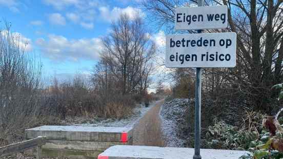Battle for hiking trail Vinkeveen owner claims road Dangerous situation