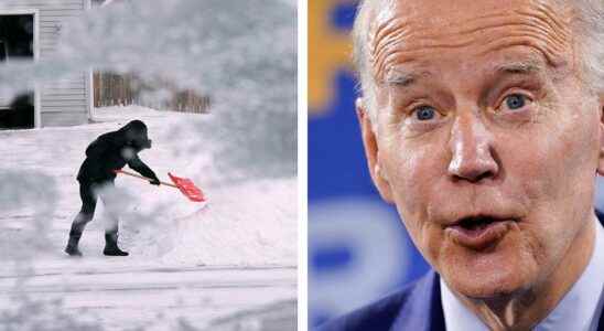 Biden after the storm warning in the US Not a